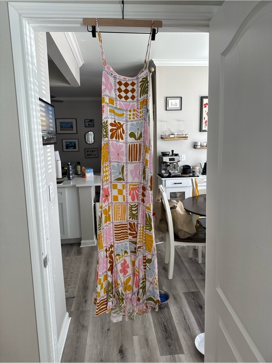 Dresses & Skirts - Colorful Patchwork Floral Maxi Dress
